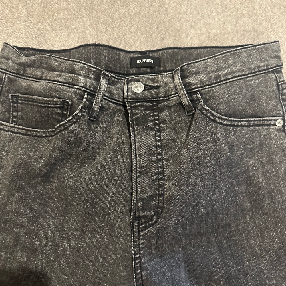 Express Black Slim Jeans Modern Style